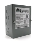 Weatherproof 240V EV Charger Station For Home Or Shop, 60 To 100 Amp Service, compact gray energy management box.