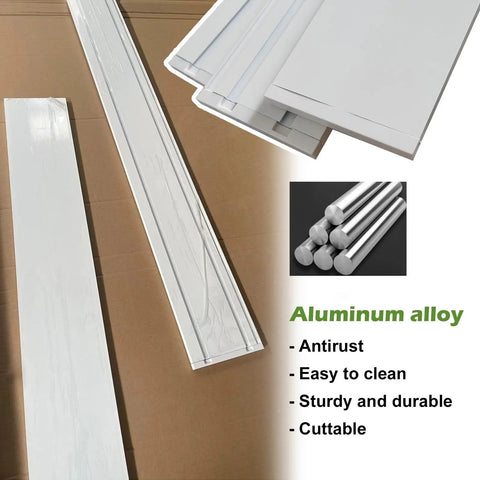 Top Shelf Ceiling Mount Acoustic Panel Zero Hassle Install For Bedroom And Living Room Sound Dampening Wall Treatment Noise Blocking Foam Sheet With Tight Grip Brackets 4 6M 15 Foot Wrap aluminum alloy components ready for installation