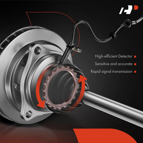 Top Shelf Rear Abs Wheel Speed Sensor Compatible With Tesla Model 3 And Model Y 2017-2023 showing precision design and connector.