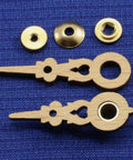Cuckoo Clock Hands Replacement Kit for Regula Movements with 90mm Dial Brass Bushings and Nut Set Precise Fit No Wobble Easy DIY Clock Repair