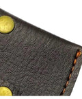 Close-up of Durable Multitool Holster Cover And Sheath For Camping Gear showing wear-resistant leather and stitching
