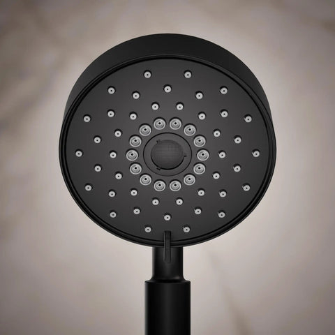 Purist Four Function Handshower With Three Spray Modes For Full Coverage Pulsating Massage And Silk Spray 2.5 GPM Matte Black