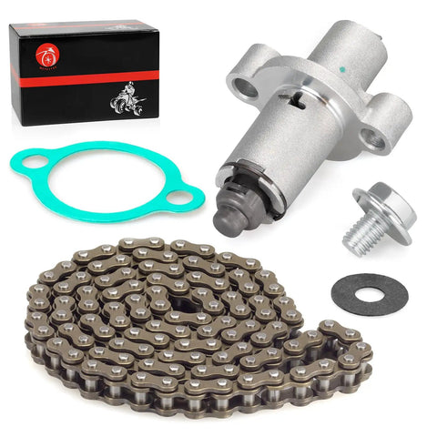 Beefed Up Cam Timing Chain And Tensioner With Gasket Compatible With Timberwolf 250 YFB250 MOTO4 250 YFM250 BearTrack Kit