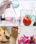 Bulk 300 Pcs 3ml Disposable Plastic Transfer Pipettes For Lab Work And Craft Projects Safe Non Toxic For Classroom Experiments And DIY Science, gloved hand using pipette
