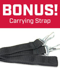 Bonus carrying strap for Two Gallon Tri Poxy Open Head Sprayer For Pros And DIY Garden Care A Workhorse Tank With Easy Open Top