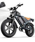 Beast Mode High Torque Electric Bike For Adults With 2000W Peak Motor And 28 MPH Top Speed, 48V Battery Dual Suspension