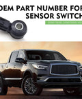 Plug And Play Ignition Knock Sensor Replacement For Car Engine Detonation Detection Fits Most Vehicles Direct Oem Style With Two Pin Connector Black Color That Gets Your Ride Back In Top Shape, black OEM sensor switch with 2-pin connector for truck engine use