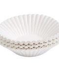 Stack of white reusable coffee filters for JavaJig pods, fits Keurig. Reusable Keurig Compatible Coffee Pod Filters For Single Serve Makers Eco Friendly KCup Alternative Durable Refillable Coffee Pods For Rich Flavor Easy To Clean Works With Most KCup Style Machines