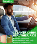 Driver enjoying fresh air with Subaru Activated Carbon Cabin And Engine Air Filter Set Fits Outback 2020 2026 Crosstrek 2018 2024.