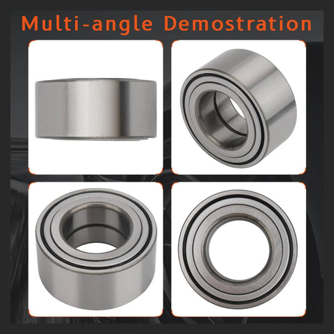 Multi-angle view of Pair Front Wheel Hub Bearing Assembly Fits Dodge Stealth 1991-1996 And Hyundai Azera 2012-2015 Santa Fe Sonata