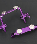 Stealth Invisible RC Magnetic Body Mount Kit 2 Pieces Lightweight Aluminum Alloy Shell Mount For HSP 1/10 RC Touring And Drift Cars