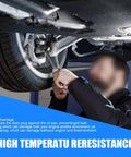 Mechanic installing Thirty Piece Auto Air Conditioning Compressor Port Gasket Kit Battle Tested Rubber Sealing Rings.