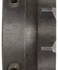 Side view of Roller Chain Sprocket for 50 Chain, Hardened Teeth, Type B Hub, Single Strand, 0.625 Inch Pitch, 24 Teeth.