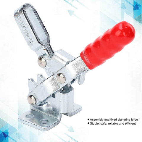 Welding Toggle Clamp Built Tough For Heavy Duty Woodworking Jigs And Fixtures With Quick Release Hold Down Plunger Stroke Durable Iron