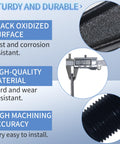 Close-up of Trailer Shackle Kit For Double Eye Springs 3,500 Lbs To 5,200 Lbs Dual Axle Upgrade with focus on durability.