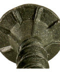 Close-up view of 10X1-1/4 Cement Board Screw with Sharp Torx T-25 Head and ceramic coated finish.