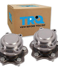 Rear Driver Side And Rear Passenger Side Wheel Bearing And Hub Assembly Set For 2019 Through 2023 Nissan Altima FWD kit