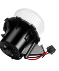 Premium Hvac Heater Blower Motor Fan Dead Simple Plug Play Replacement Built Heavy Duty For Audi A4 A5 S4 S5 Q5 2009 To 2016 2.0L L4 Hybrid Setup Direct Fit, detailed view of motor unit.