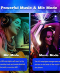 Bluetooth LED Strip Lights 100 Ft With Music Sync, App And Remote Control, Mic and Music Mode Display