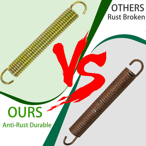 Extension Spring With Hook Ends For Lawn Tractors That Fits 732-04746 And Other Heavy Duty Models From MTD Troy-Bilt Cub Cadet Craftsman Bolens Remington Ryobi Yardman Yard Machine And Mower Brake Return System