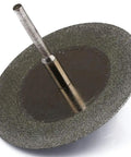 Heavy Duty Workhorse 50mm Diamond Cutting Disc For Rotary Tools Solid Carbon Steel Grinding Wheel Saw Blade Abrasive on white background.