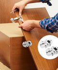 Installing 4 Pack Zinc Alloy Flip Board Hinges Nickel Plated For Cabinet Doors heavy duty rust resistant butt hinges