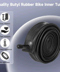 All In One Bike Tire And Inner Tube Kit Includes 2 Tires 700x38c And 2 Tubes 700x35/43c With 48mm Schrader Valves Plus 2 Tire Levers