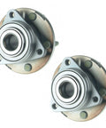 Heavy Duty Front Wheel Bearing And Hub Assembly Pair Set For Chevy Hhr 2006 2007 2008 Non Abs showing close-up of components.