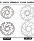 160mm Stainless Steel Bicycle Disc Brake Rotor For Mountain Bikes With Six Bolt Mount