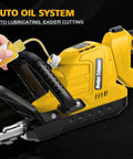 Auto oil system of Cordless Hedge Trimmer With 20V Max Battery Compatibility, 20 Inch Cutting Length, Brushless Motor