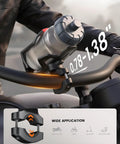 Bike Water Bottle Holder With Hidden Tracker Storage for Handlebar and Frame, adjustable fit for 0.78-1.38 inch bars