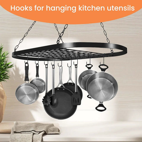 18 Pack 4 Inch Heavy Duty S Hooks For Oval Ceiling Pot Rack And Kitchen Organization Durable Hangers For Pots And Utensils
