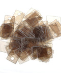 Pack Of 100 Mica Insulator Sheets For TO-220, Natural Transparent Rectangle With Holes, 18mm x 13mm, Medium Mica Tile Samples