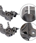 Front Driver And Passenger Side Wheel Hub Bearing Steering Knuckle Assembly Replacement For Transit Connect 2010 2013
