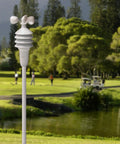Notos 3N1TXC 3 In One Wireless Weather Sensor installed outdoors measuring wind speed, temperature, and humidity