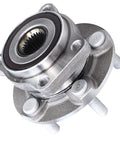Close-up of 2 Beefed-Up Front Wheel Bearing Hubs Replacement Kit For Subaru Forester 2009-2014 Impreza 2008-2014 WRX 2013-2014 XV Crosstrek 2013-2014 Front Hub Assembly Direct Fit.