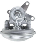 Straight Bolt On Vacuum Pump For Ford E150 Econoline 1992 1993 with metal body and attached hose for DIY parts kit.