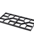 2 Pack Outdoor Pavement Molds For DIY Cement Stepping Stones Walkway Maker Patio Path Pavers Reusable Plastic Molds
