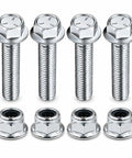 Tough As Nails Engine Mount Bolt Kit For Go Karts And Mini Bikes Four Piece Set With Grade Five Flange Bolts And Nylon Lock Nuts