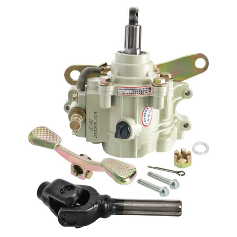 Beefy Shaft Driven Reverse Gear Box And Transmission for 150cc 200cc 250cc 300cc ATVs with components and reverse drive shaft