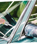 Applying Windshield Crack Repair Kit For Chips And Scratches to car glass, portable and easy to use on vehicle windshield damage.