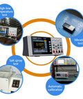 Pro Grade USB RS232 Digital Multimeter XDM1041 55000 Counts with durability tests like vibration and temperature shown