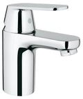 Eurosmart Cosmopolitan S-Size Single-Handle Bathroom Faucet Without Pop Up, 1.2 GPM, Starlight Chrome, side view