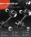 Two Pack Front Sway Bar Links Stabilizer Bar Link Set For Honda Accord 2003 To 2012 Crosstour 2010 To 2015 And Acura TSX 2004 To 2014