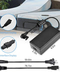 Adjustable Bed Base Must Have Power Supply Kit Replacement For Ergo Extend Sealy Ease And Serta New Generation Bed Bases With 3 Piece Switching Unit DC 29V 2A Adapter Cord Charger Includes AC Cable
