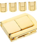 Retro Toggle Lock Latch Hardware 5pc Set For Wooden Boxes Toolboxes Suitcases Jewelry Boxes And Chests Zinc Alloy Secure Closure Kit