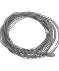 Coiled 16mm manganese steel cable from Bad To The Bone Manganese Steel Drill Powered Snake Auger for plumbing use.