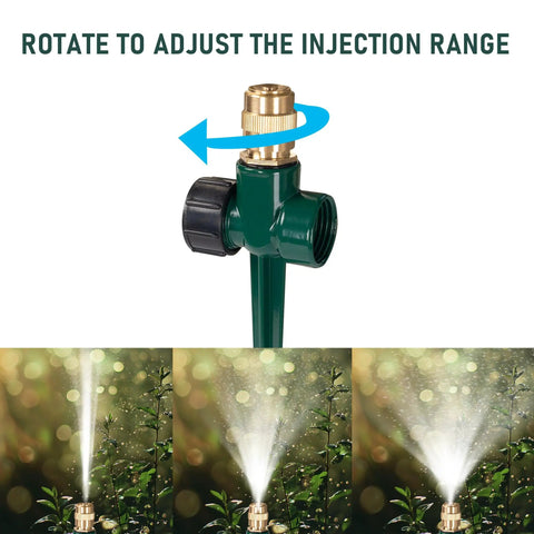 Two Pack Metal Lawn Sprinklers With Adjustable Brass Nozzles And Spike Bases Deliver 360 Degree Coverage For Big Yards Patios And Gardens Durable Brass Construction For Outdoor Use Rust Resistant Easy Setup Auto Irrigation