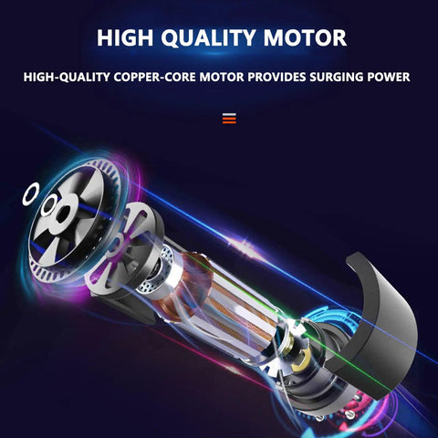 Electric Pipe Threader Machine With 2300 Watt Motor And Four Carbon Steel Dies For Threading One Half To Two Inch Pipes motor close-up showing copper core and fan design