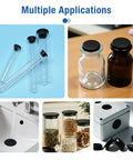 Top Quality 126 Piece Silicone Plug Assortment Kit With Nine Sizes Covers All Your Round Hole Needs Including 3mm To 1 Inch For DIY And Home Repair Projects In Black Rubber in bottles, sink, and box